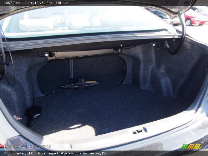 Black / Bisque 2007 Toyota Camry LE V6