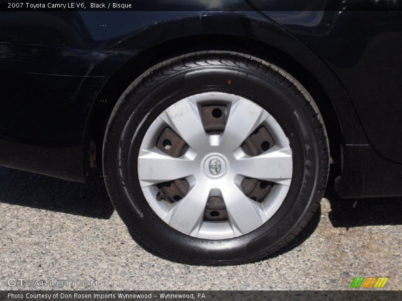 Black / Bisque 2007 Toyota Camry LE V6