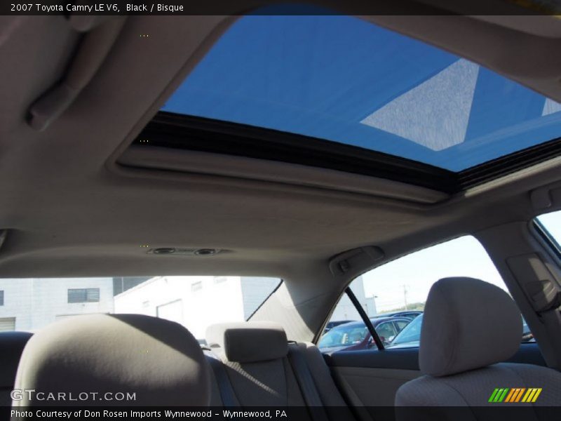 Black / Bisque 2007 Toyota Camry LE V6