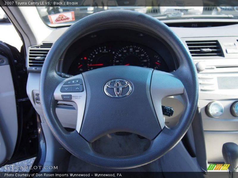 Black / Bisque 2007 Toyota Camry LE V6