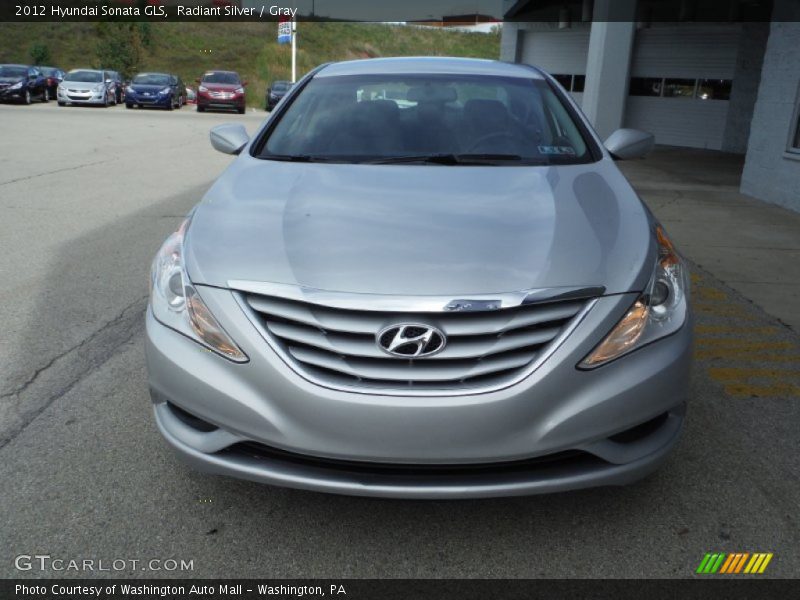 Radiant Silver / Gray 2012 Hyundai Sonata GLS