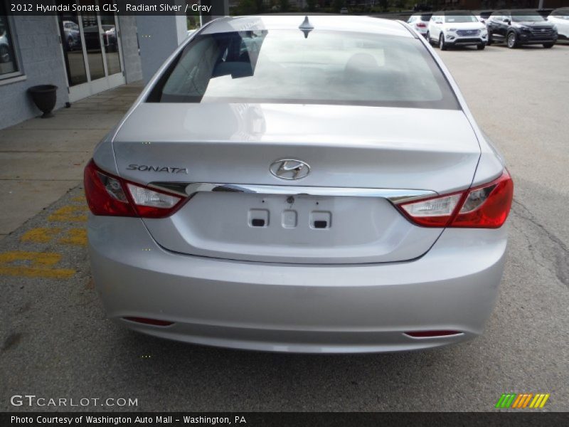 Radiant Silver / Gray 2012 Hyundai Sonata GLS