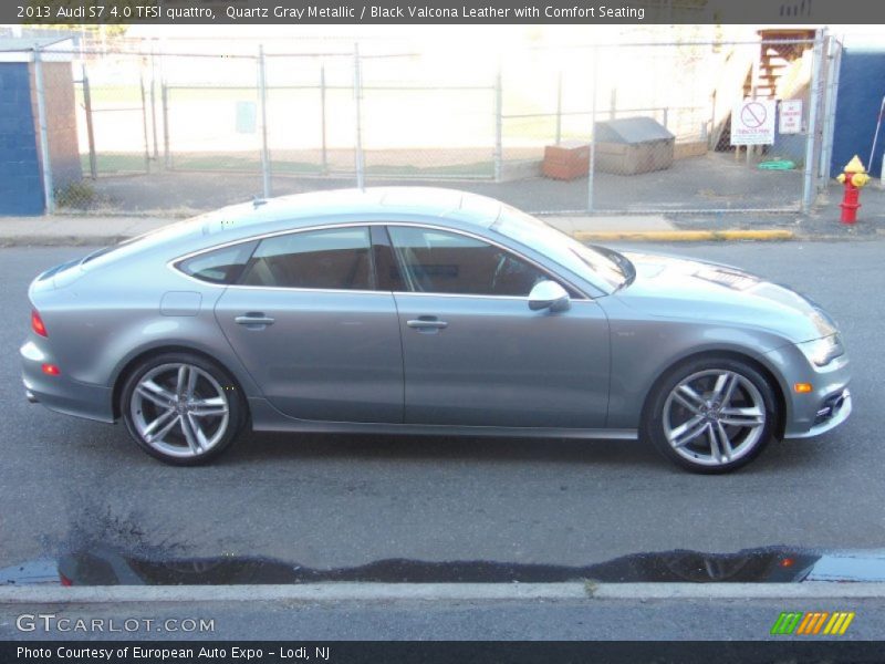 Quartz Gray Metallic / Black Valcona Leather with Comfort Seating 2013 Audi S7 4.0 TFSI quattro