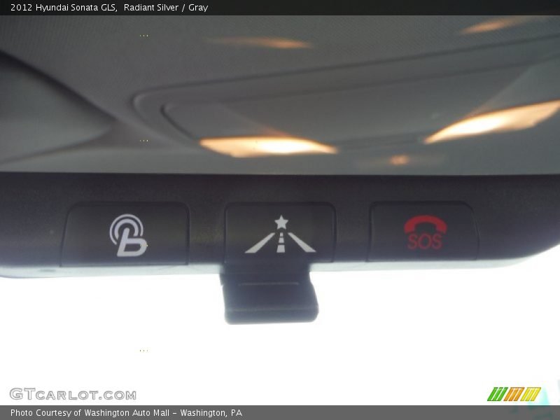 Radiant Silver / Gray 2012 Hyundai Sonata GLS