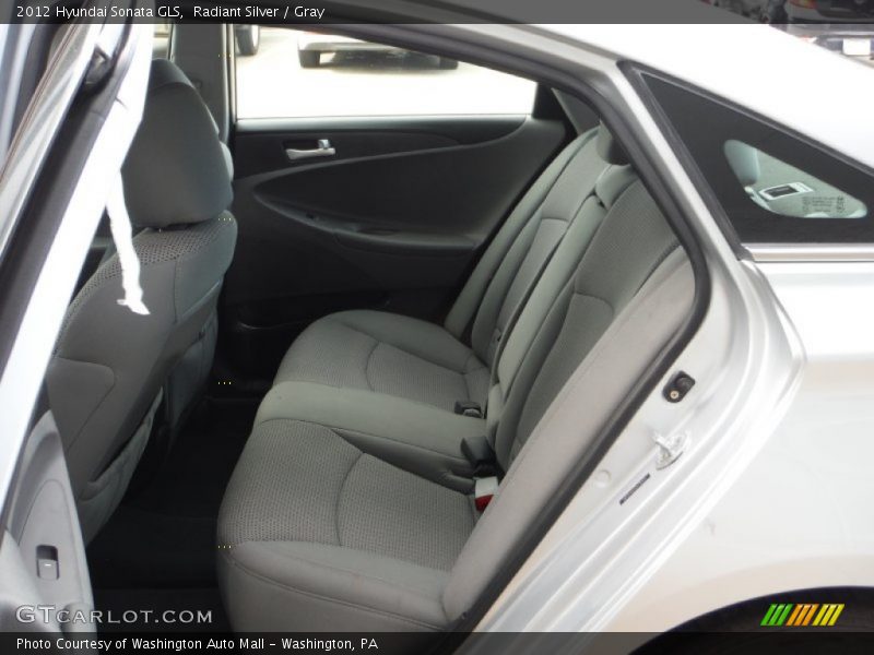 Radiant Silver / Gray 2012 Hyundai Sonata GLS