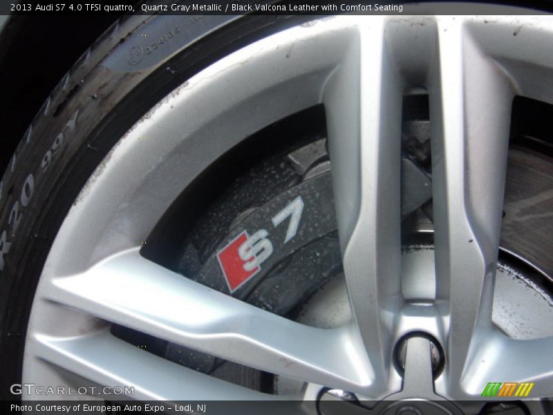Quartz Gray Metallic / Black Valcona Leather with Comfort Seating 2013 Audi S7 4.0 TFSI quattro