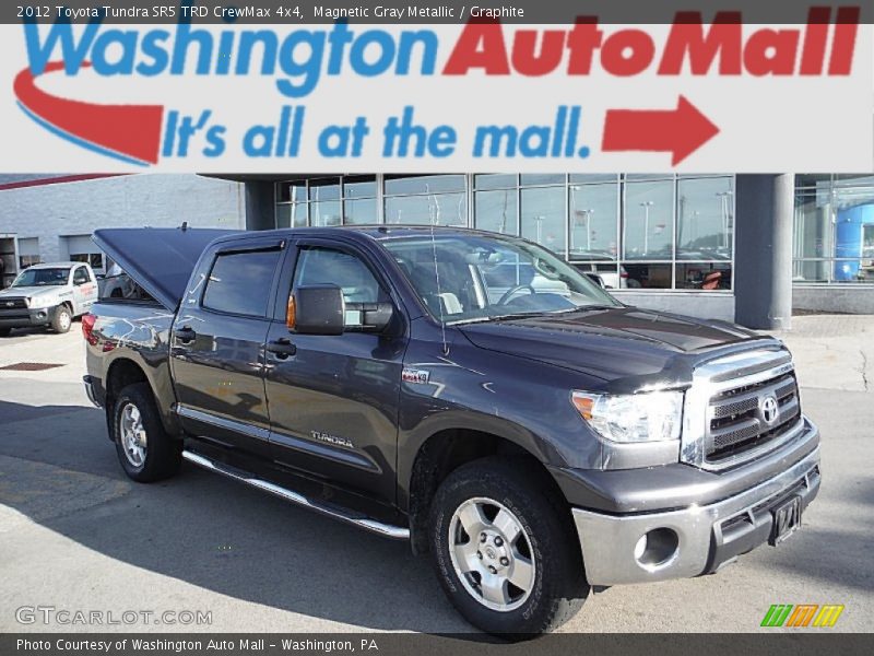 Magnetic Gray Metallic / Graphite 2012 Toyota Tundra SR5 TRD CrewMax 4x4