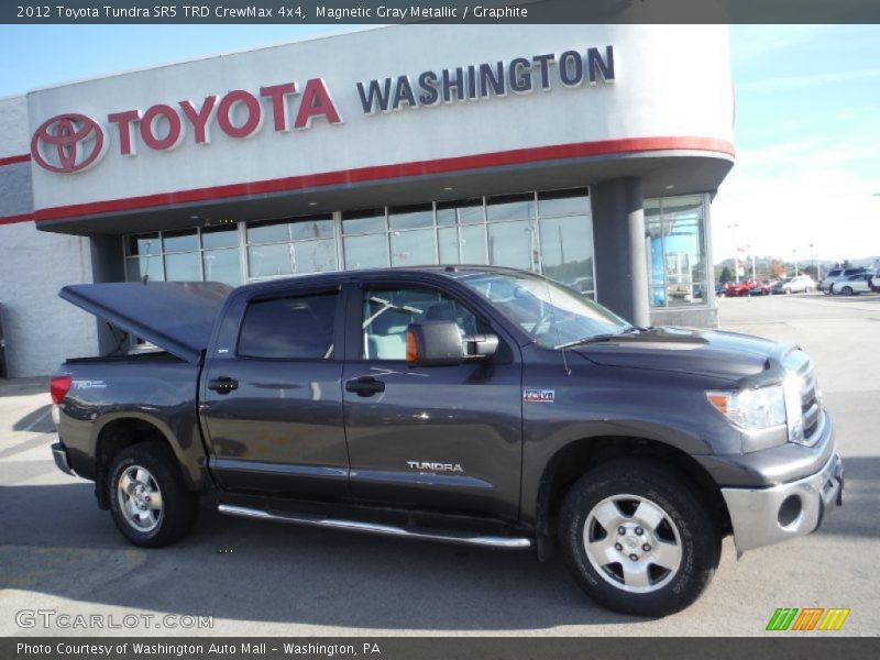 Magnetic Gray Metallic / Graphite 2012 Toyota Tundra SR5 TRD CrewMax 4x4