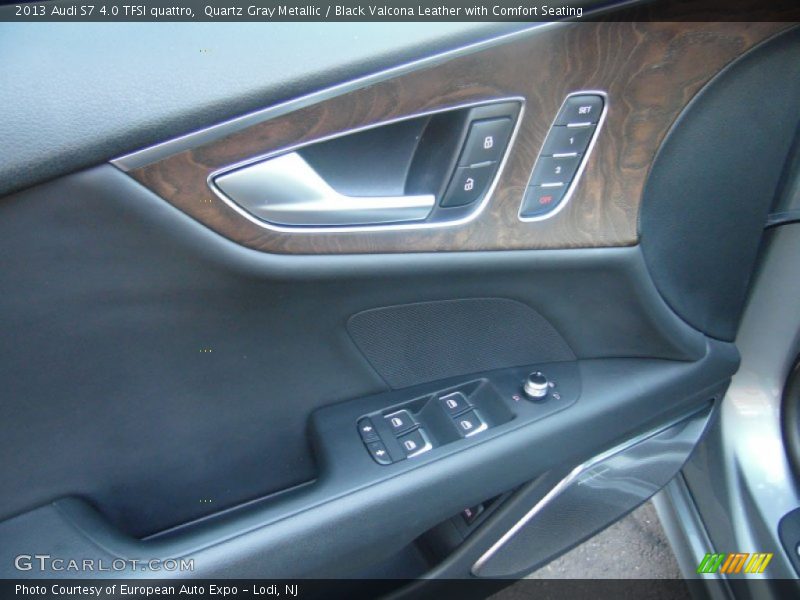 Quartz Gray Metallic / Black Valcona Leather with Comfort Seating 2013 Audi S7 4.0 TFSI quattro