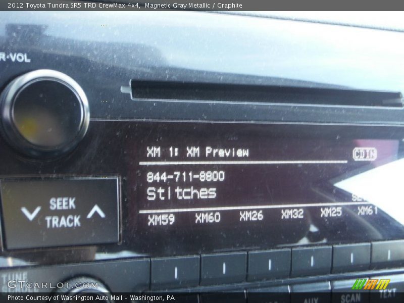 Magnetic Gray Metallic / Graphite 2012 Toyota Tundra SR5 TRD CrewMax 4x4