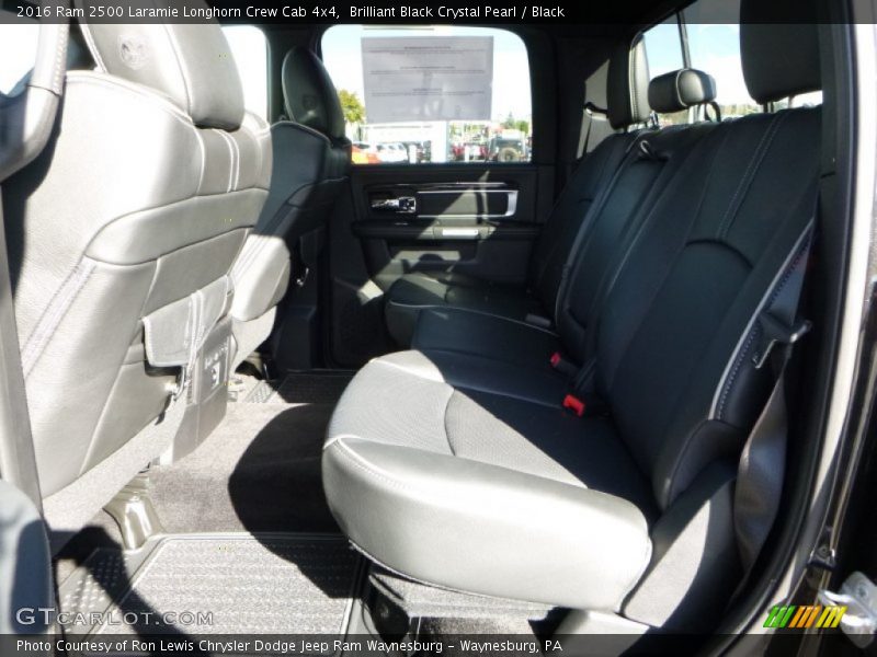 Brilliant Black Crystal Pearl / Black 2016 Ram 2500 Laramie Longhorn Crew Cab 4x4