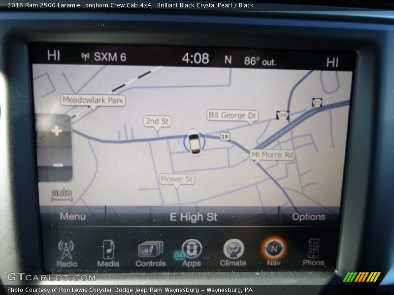 Brilliant Black Crystal Pearl / Black 2016 Ram 2500 Laramie Longhorn Crew Cab 4x4