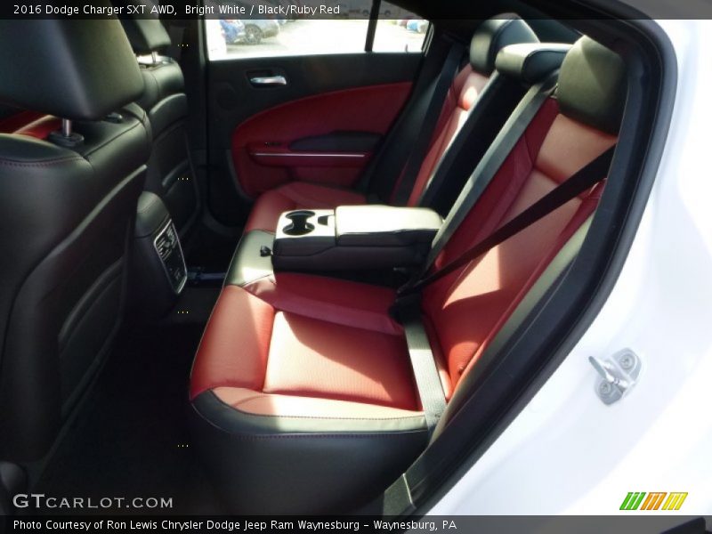 Rear Seat of 2016 Charger SXT AWD