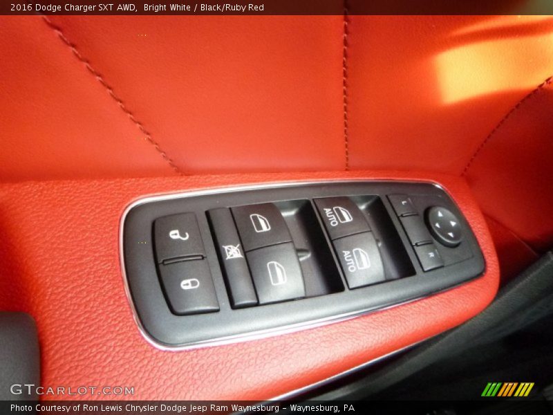 Controls of 2016 Charger SXT AWD