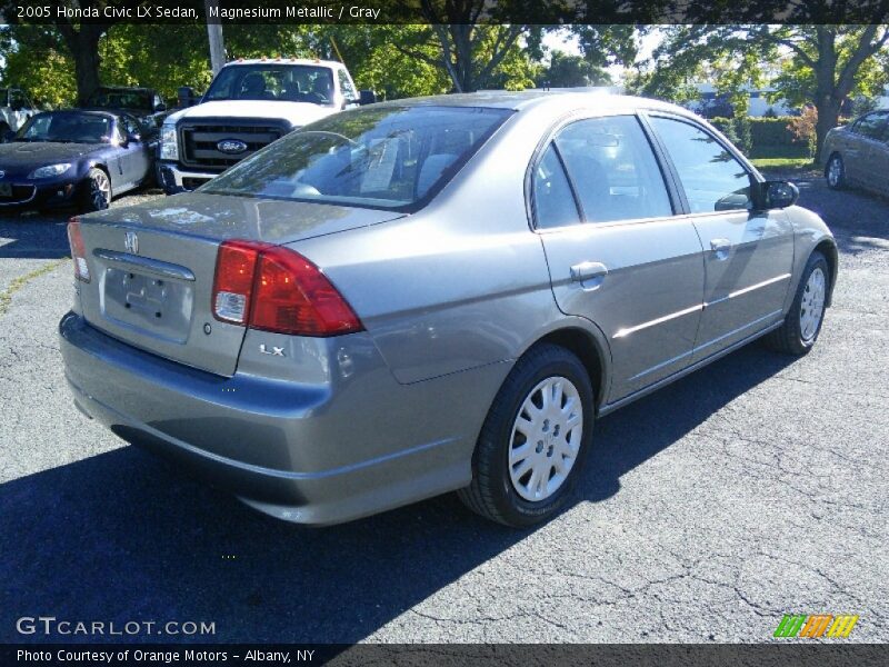 Magnesium Metallic / Gray 2005 Honda Civic LX Sedan