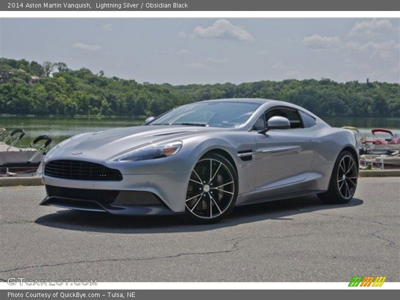 Front 3/4 View of 2014 Vanquish 