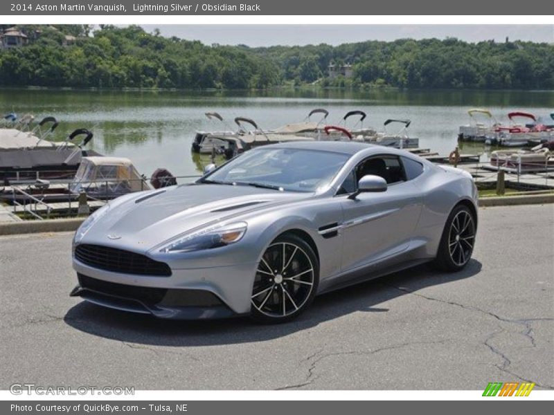 Front 3/4 View of 2014 Vanquish 