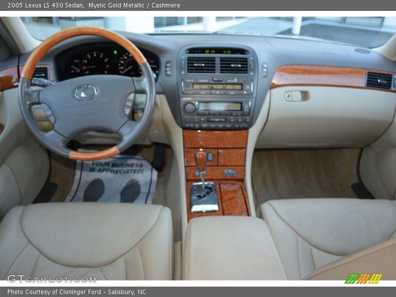 Mystic Gold Metallic / Cashmere 2005 Lexus LS 430 Sedan