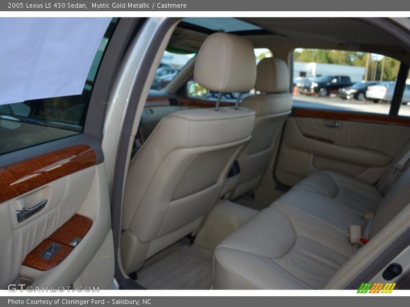 Mystic Gold Metallic / Cashmere 2005 Lexus LS 430 Sedan