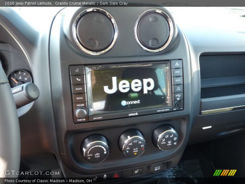 Granite Crystal Metallic / Dark Slate Gray 2016 Jeep Patriot Latitude