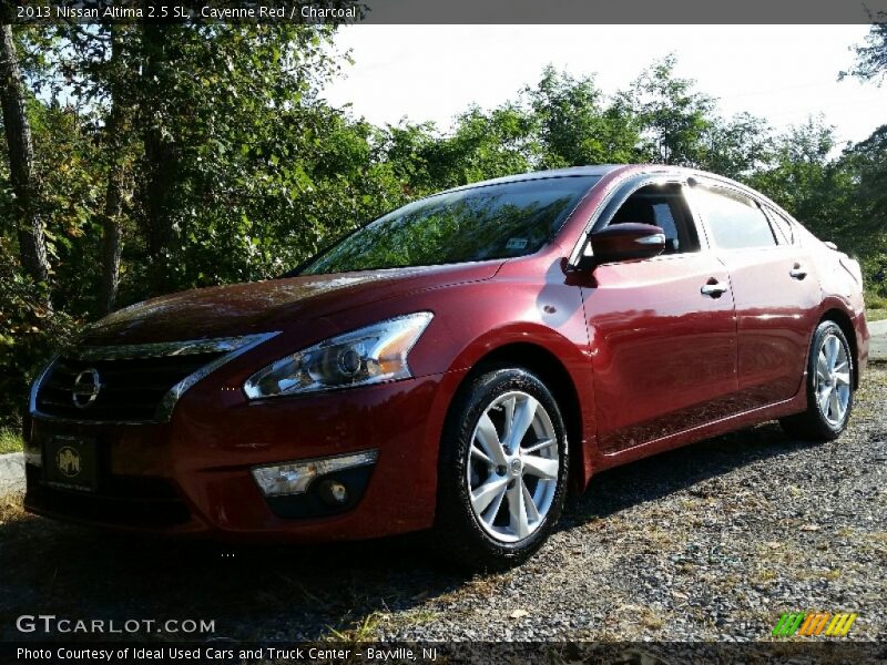 Cayenne Red / Charcoal 2013 Nissan Altima 2.5 SL
