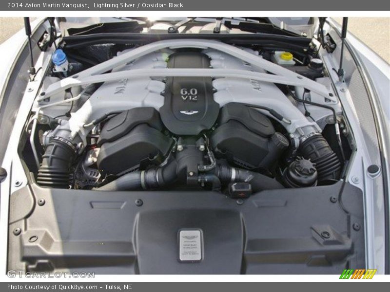  2014 Vanquish  Engine - 6.0 Liter DOHC 48-Valve VVT V12