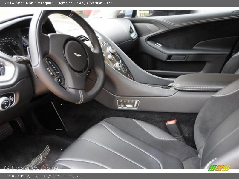  2014 Vanquish  Obsidian Black Interior