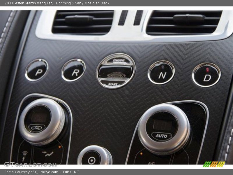 Controls of 2014 Vanquish 