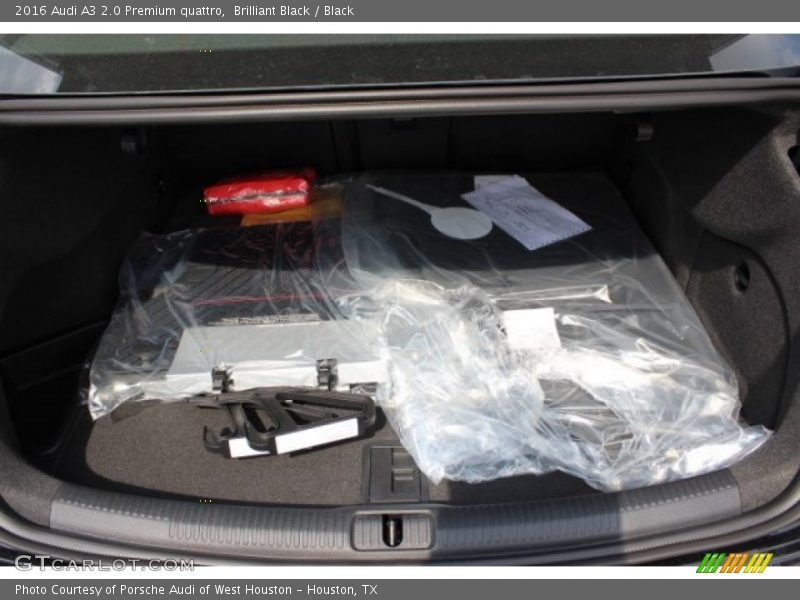 Brilliant Black / Black 2016 Audi A3 2.0 Premium quattro