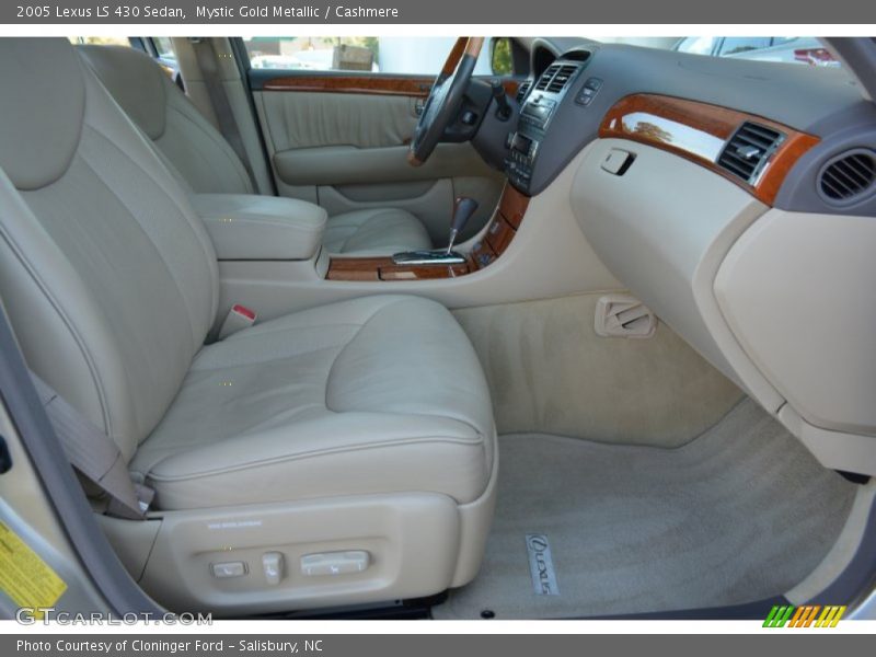 Mystic Gold Metallic / Cashmere 2005 Lexus LS 430 Sedan