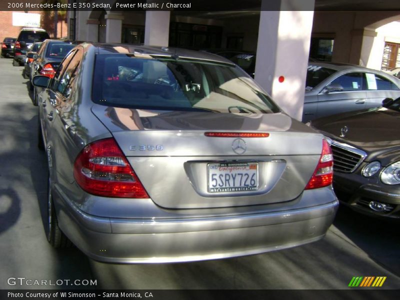 Pewter Metallic / Charcoal 2006 Mercedes-Benz E 350 Sedan