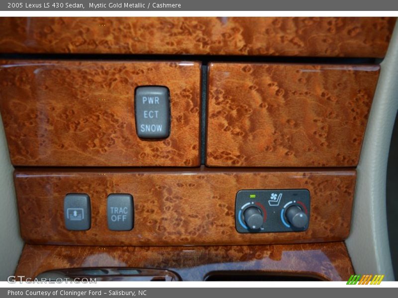 Mystic Gold Metallic / Cashmere 2005 Lexus LS 430 Sedan