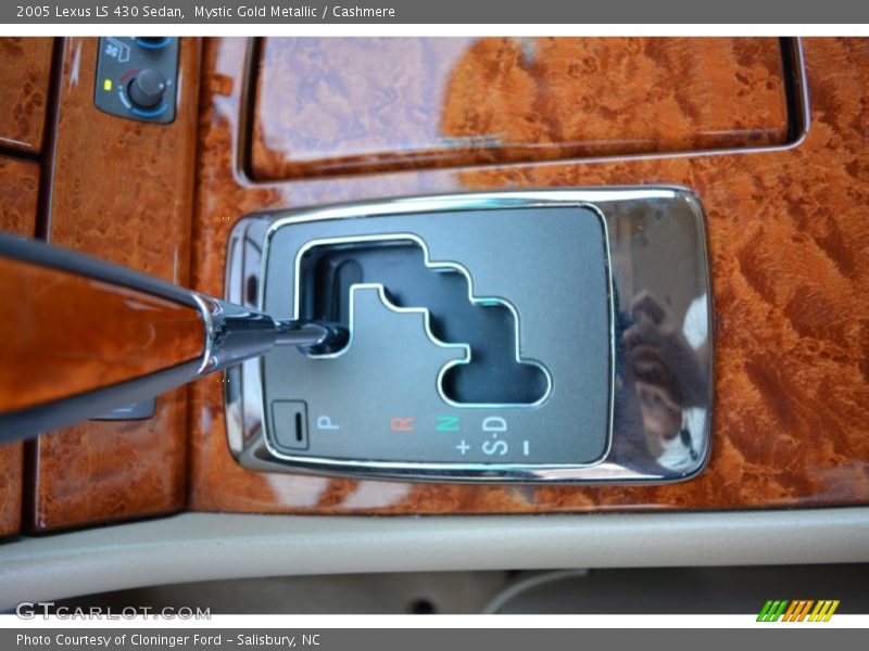 Mystic Gold Metallic / Cashmere 2005 Lexus LS 430 Sedan