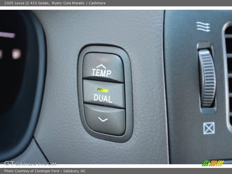 Mystic Gold Metallic / Cashmere 2005 Lexus LS 430 Sedan