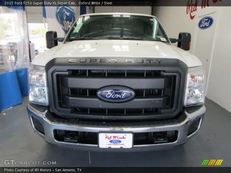 Oxford White / Steel 2015 Ford F250 Super Duty XL Super Cab