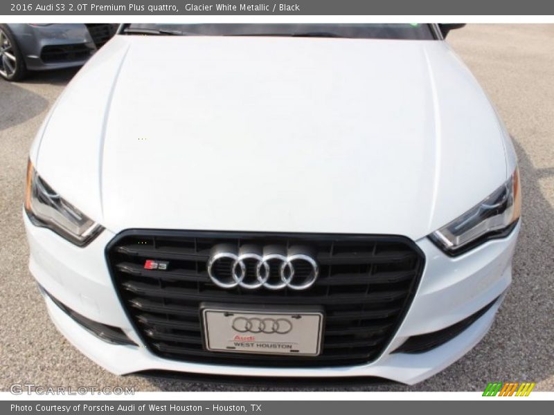 Glacier White Metallic / Black 2016 Audi S3 2.0T Premium Plus quattro