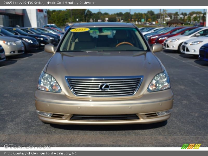 Mystic Gold Metallic / Cashmere 2005 Lexus LS 430 Sedan