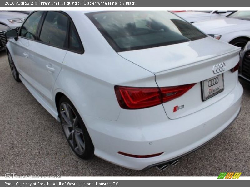 Glacier White Metallic / Black 2016 Audi S3 2.0T Premium Plus quattro