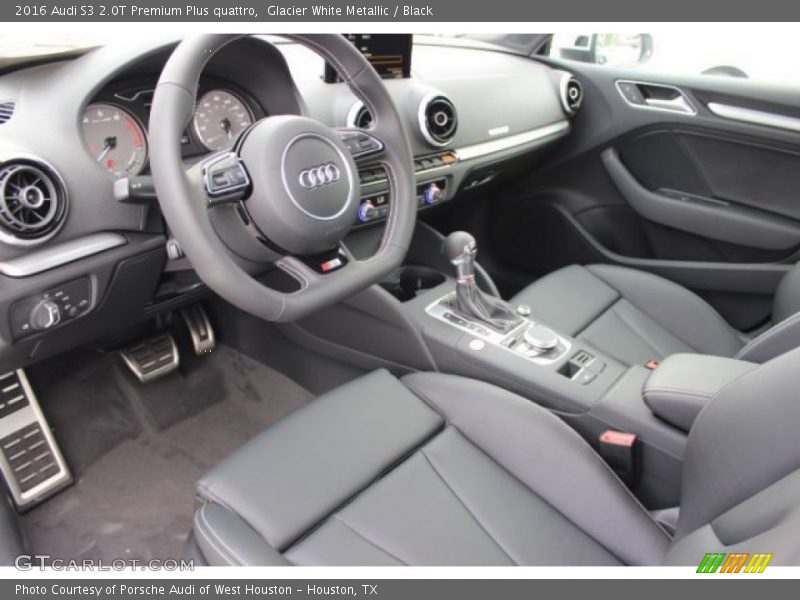 Black Interior - 2016 S3 2.0T Premium Plus quattro 