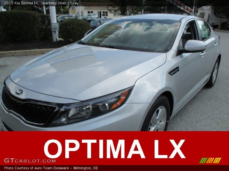 Sparkling Silver / Gray 2015 Kia Optima LX