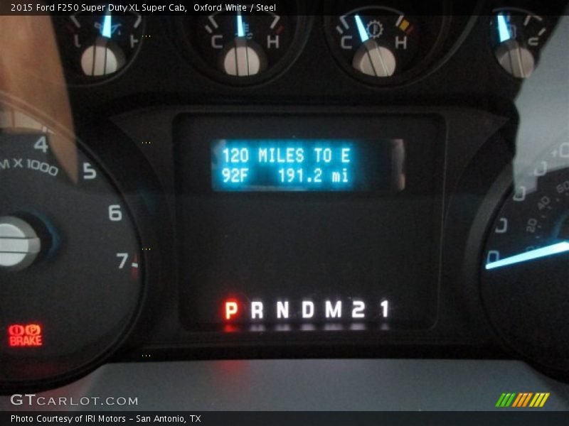 Oxford White / Steel 2015 Ford F250 Super Duty XL Super Cab