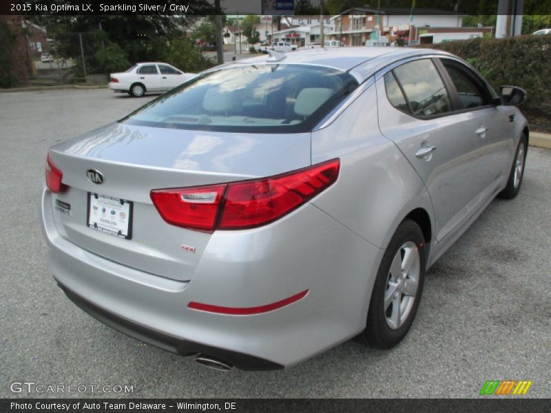 Sparkling Silver / Gray 2015 Kia Optima LX