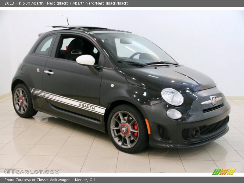 Nero (Black) / Abarth Nero/Nero (Black/Black) 2013 Fiat 500 Abarth