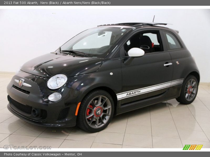 Nero (Black) / Abarth Nero/Nero (Black/Black) 2013 Fiat 500 Abarth