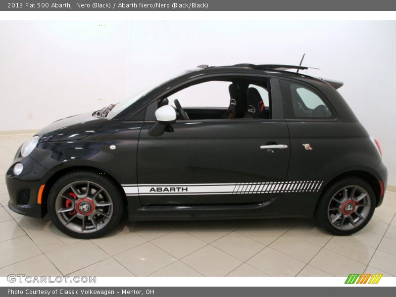 Nero (Black) / Abarth Nero/Nero (Black/Black) 2013 Fiat 500 Abarth