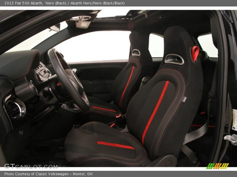 Nero (Black) / Abarth Nero/Nero (Black/Black) 2013 Fiat 500 Abarth