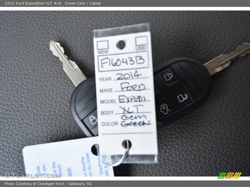 Green Gem / Camel 2013 Ford Expedition XLT 4x4