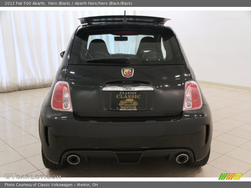 Nero (Black) / Abarth Nero/Nero (Black/Black) 2013 Fiat 500 Abarth