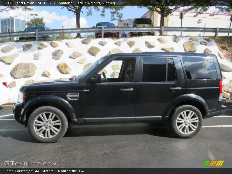 Santorini Black / Almond/Nutmeg 2010 Land Rover LR4 HSE Lux
