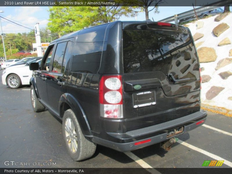 Santorini Black / Almond/Nutmeg 2010 Land Rover LR4 HSE Lux